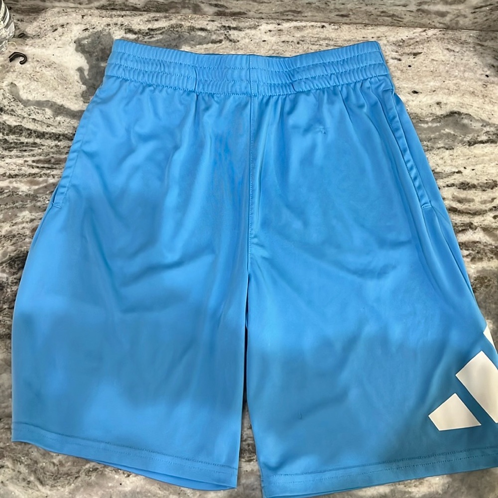 Carolina Blue Adidas athletic shorts